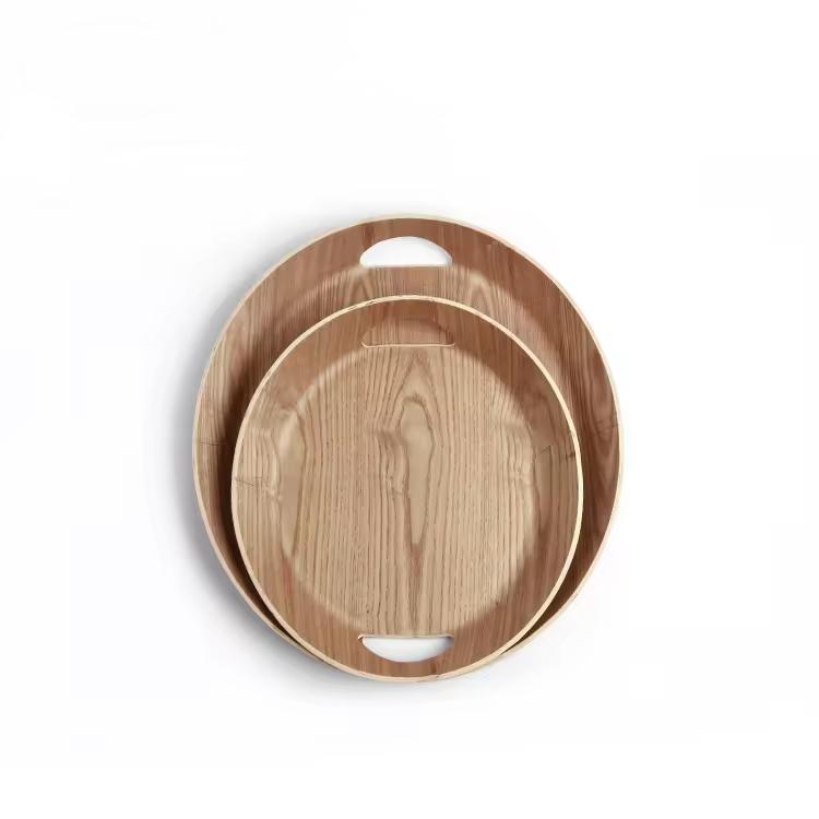 Custom Designed Willow Wooden Food Serving Tray