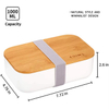 Eco Friendly Biodegradable Lovely Animal Printed Bamboo Fiber Kids Lunch Box