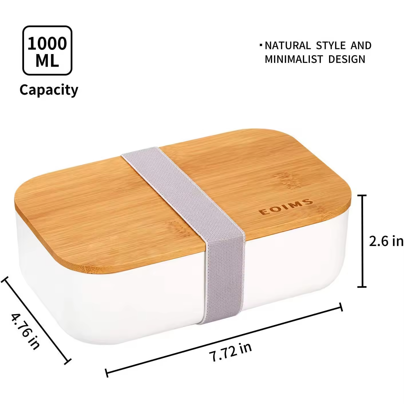 Eco Friendly Biodegradable Lovely Animal Printed Bamboo Fiber Kids Lunch Box