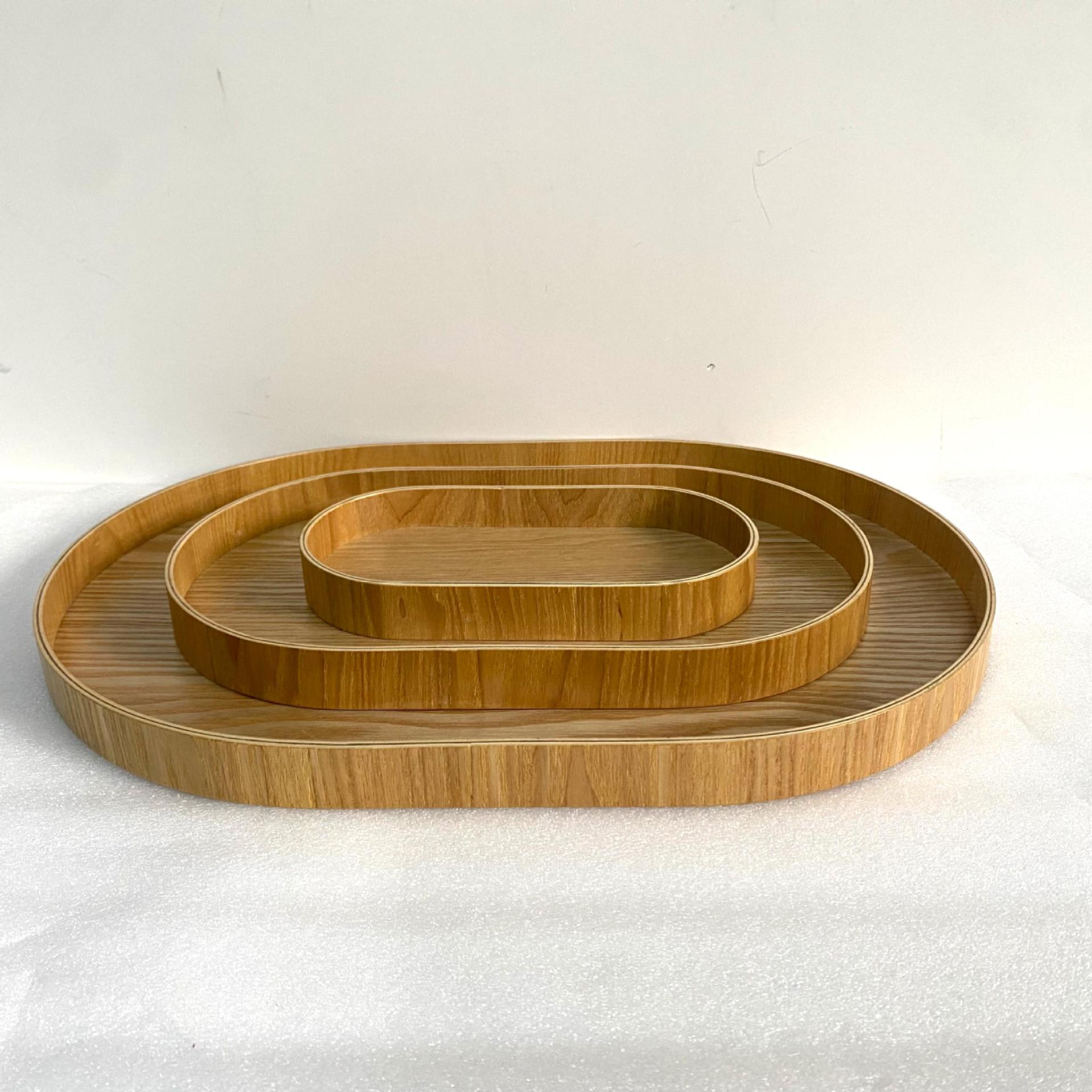 Wood Snack/Fruit and Food Tray