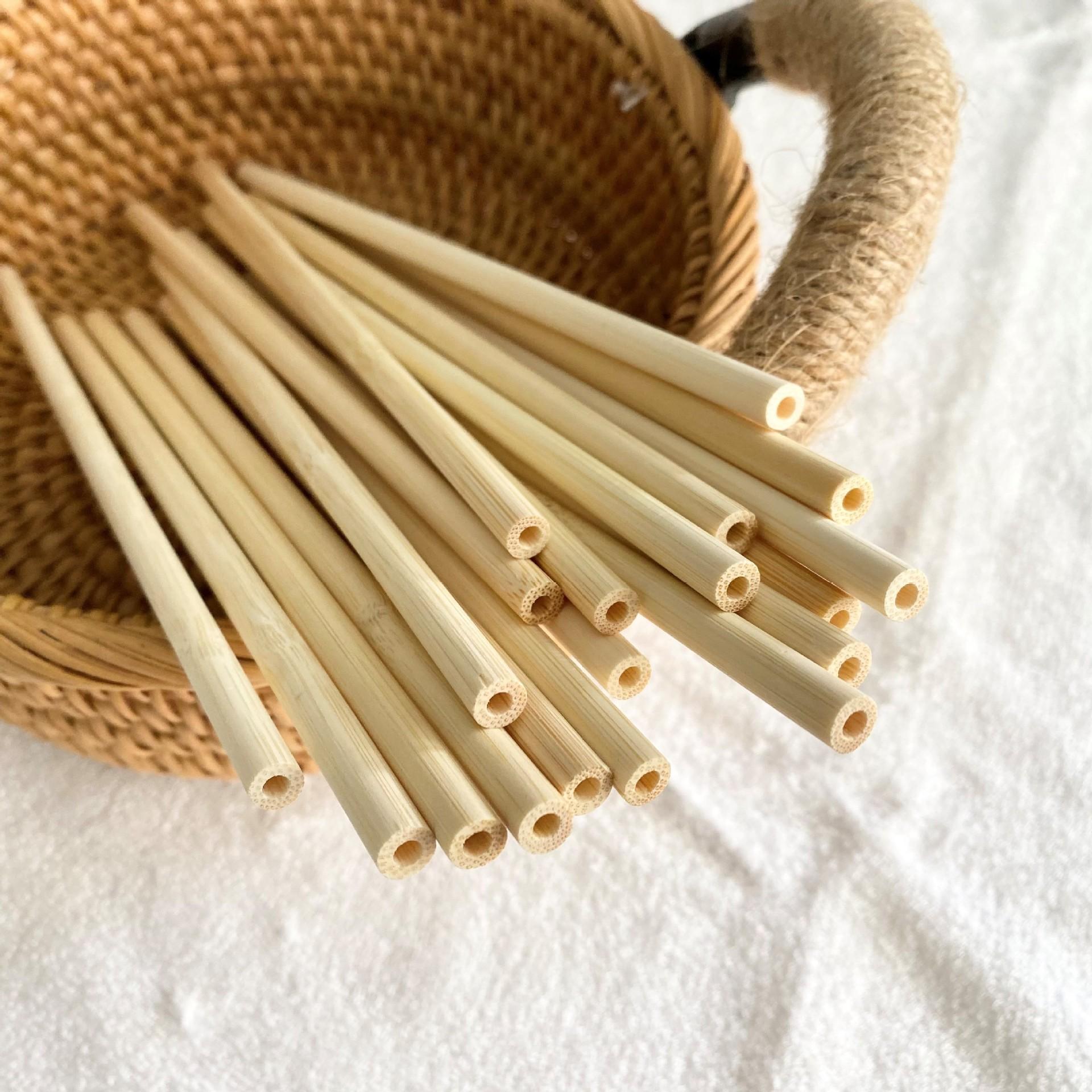 Bamboo 7mm Straw