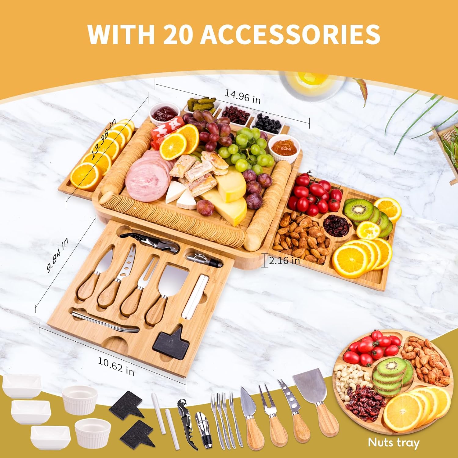 Charcuterie Board Set