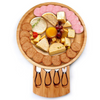 Bamboo Cheese Board and Knife Set Charcuterie