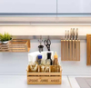 Bamboo Utensil Holder Bamboo Picnic Basket With Handle