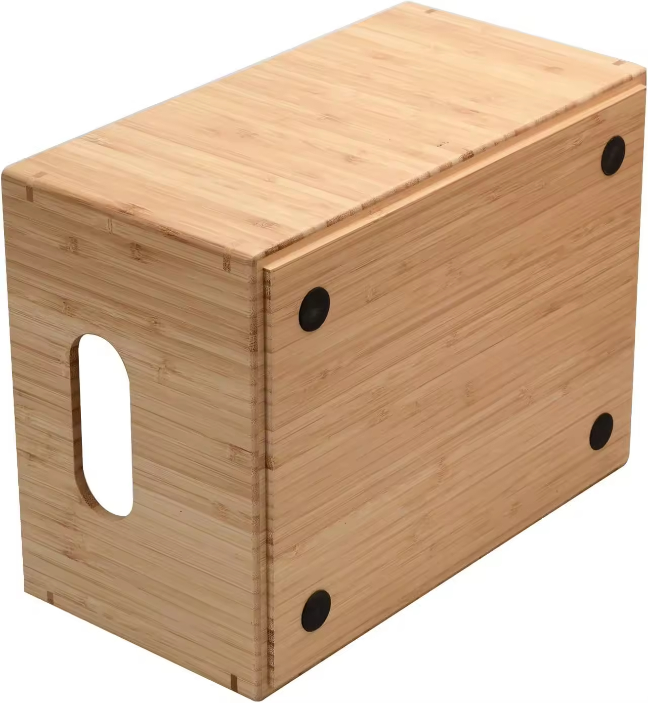 Modern Wood Crafts Box with Elegant Angel Pattern 