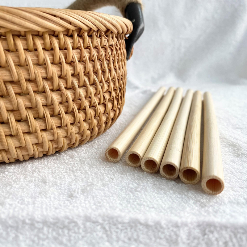 Bamboo 7mm Straw