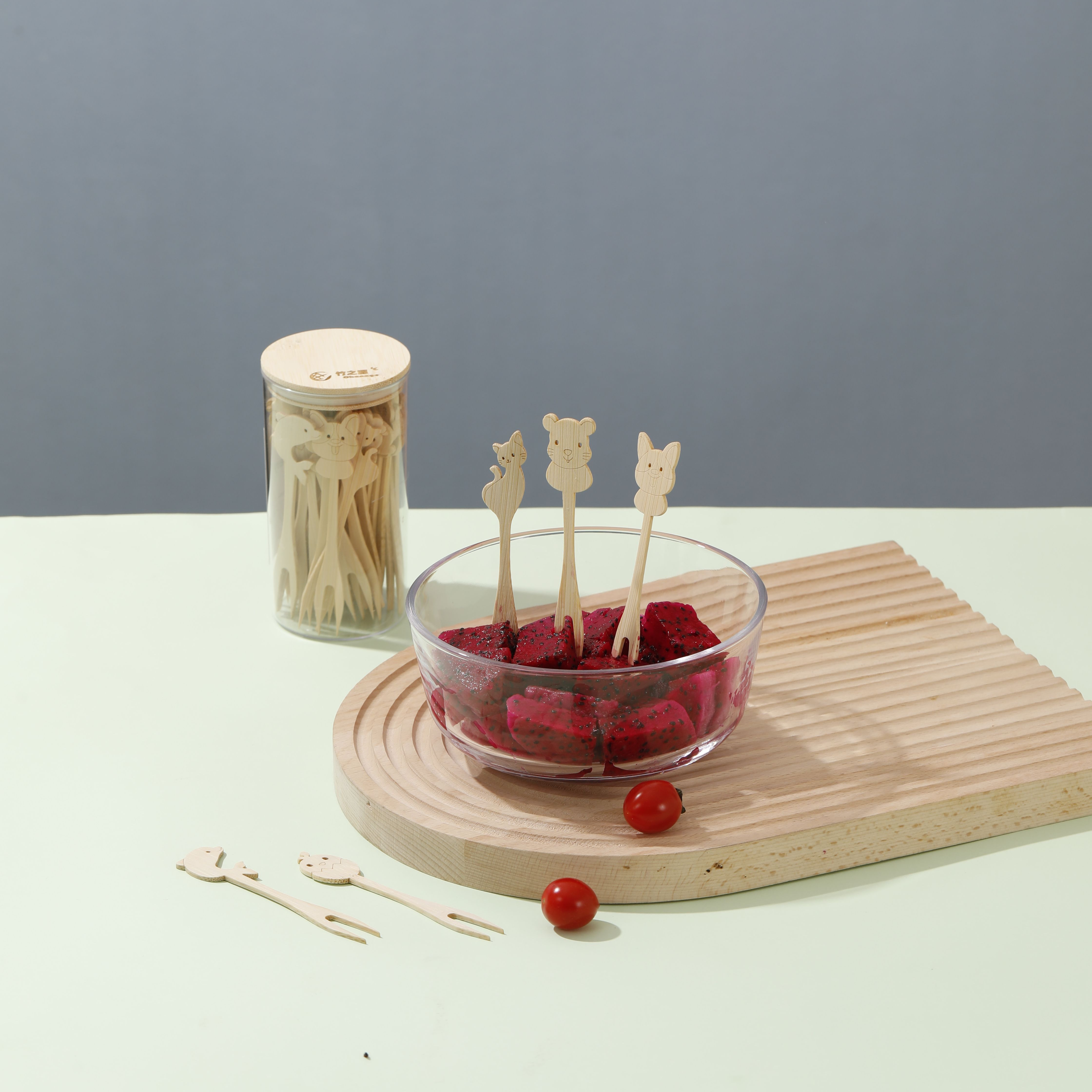 Bamboo Picks with Zordiac Design