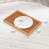 Bamboo Breakfast Serving Tray