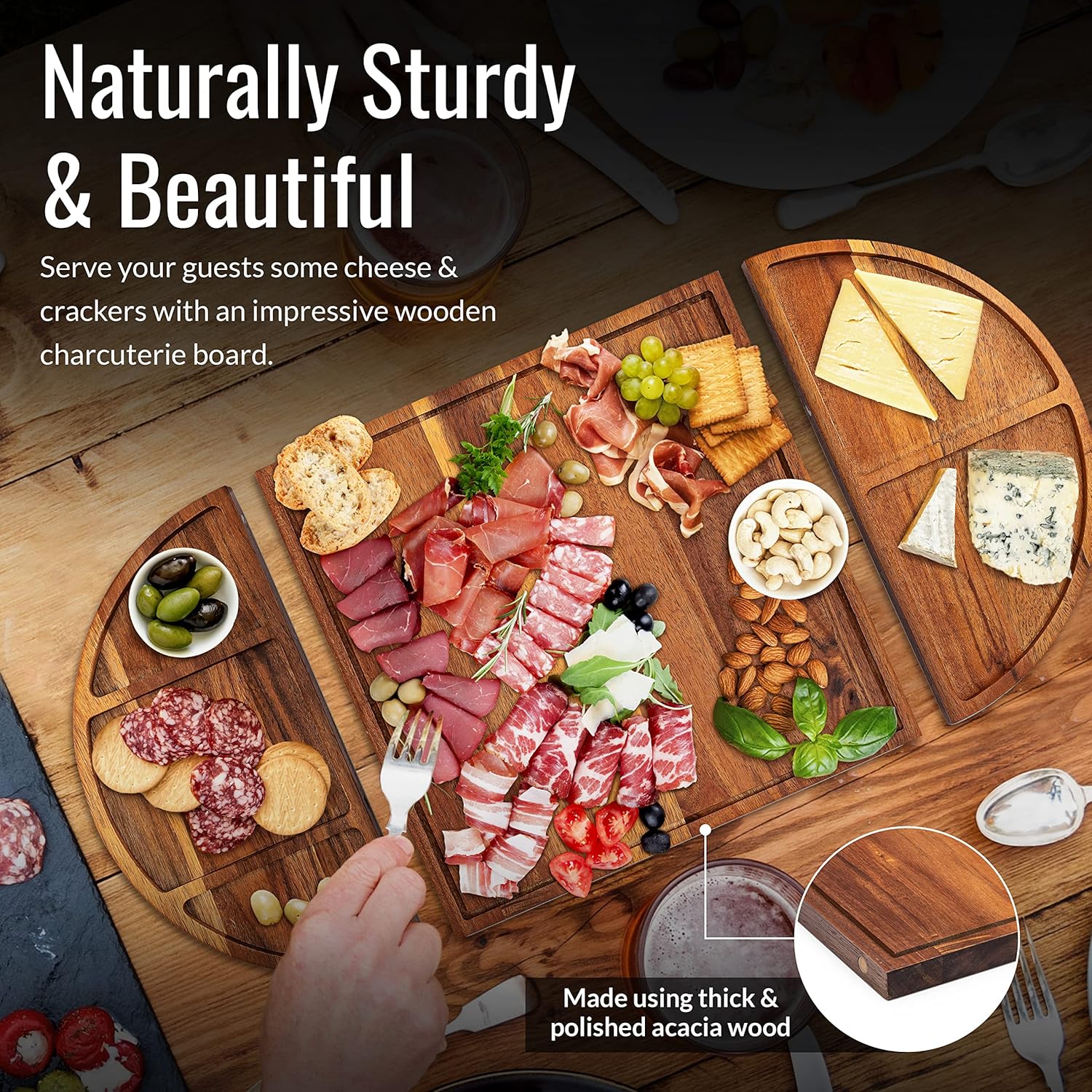 Charcuterie Boards Large & Cheese Board 