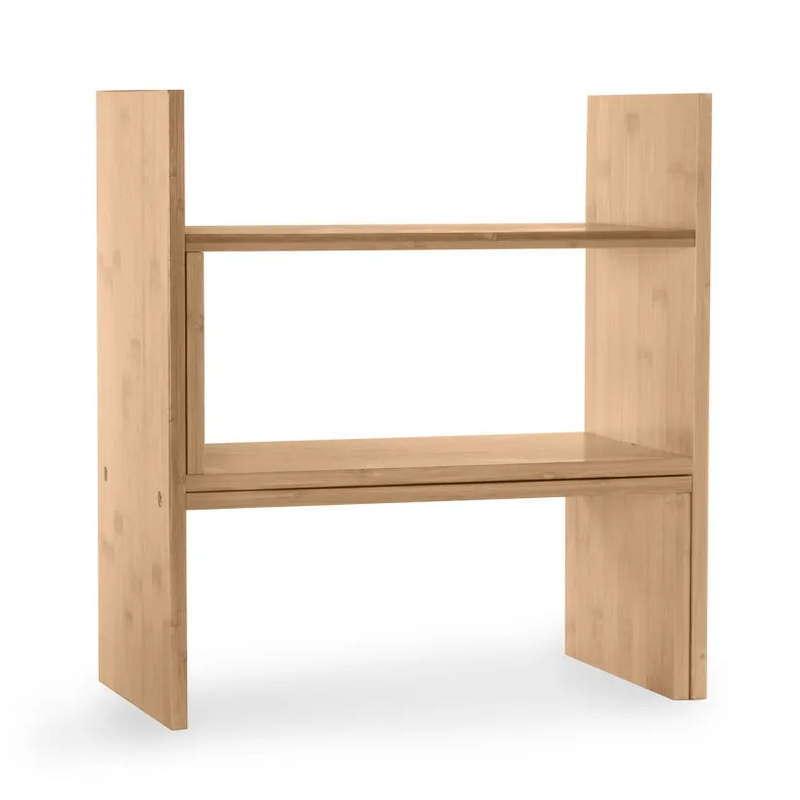 Multipurpose Desk Storage Organiser Bamboo