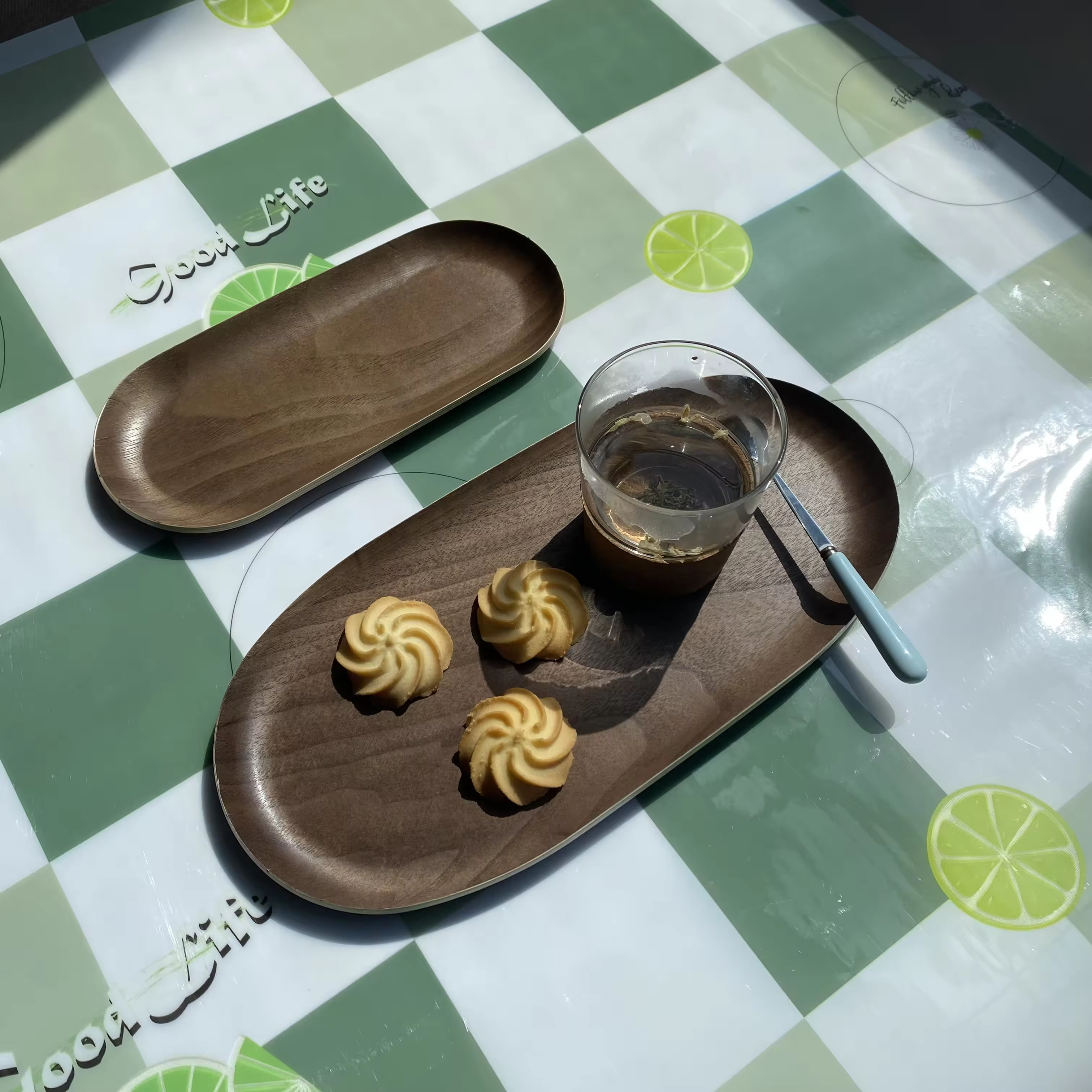 Irregular Decorative Wood Snack/Fruit and Food Tray 