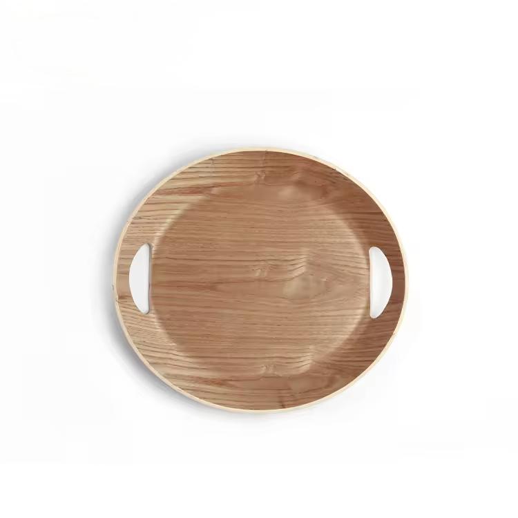 Custom Designed Willow Wooden Food Serving Tray