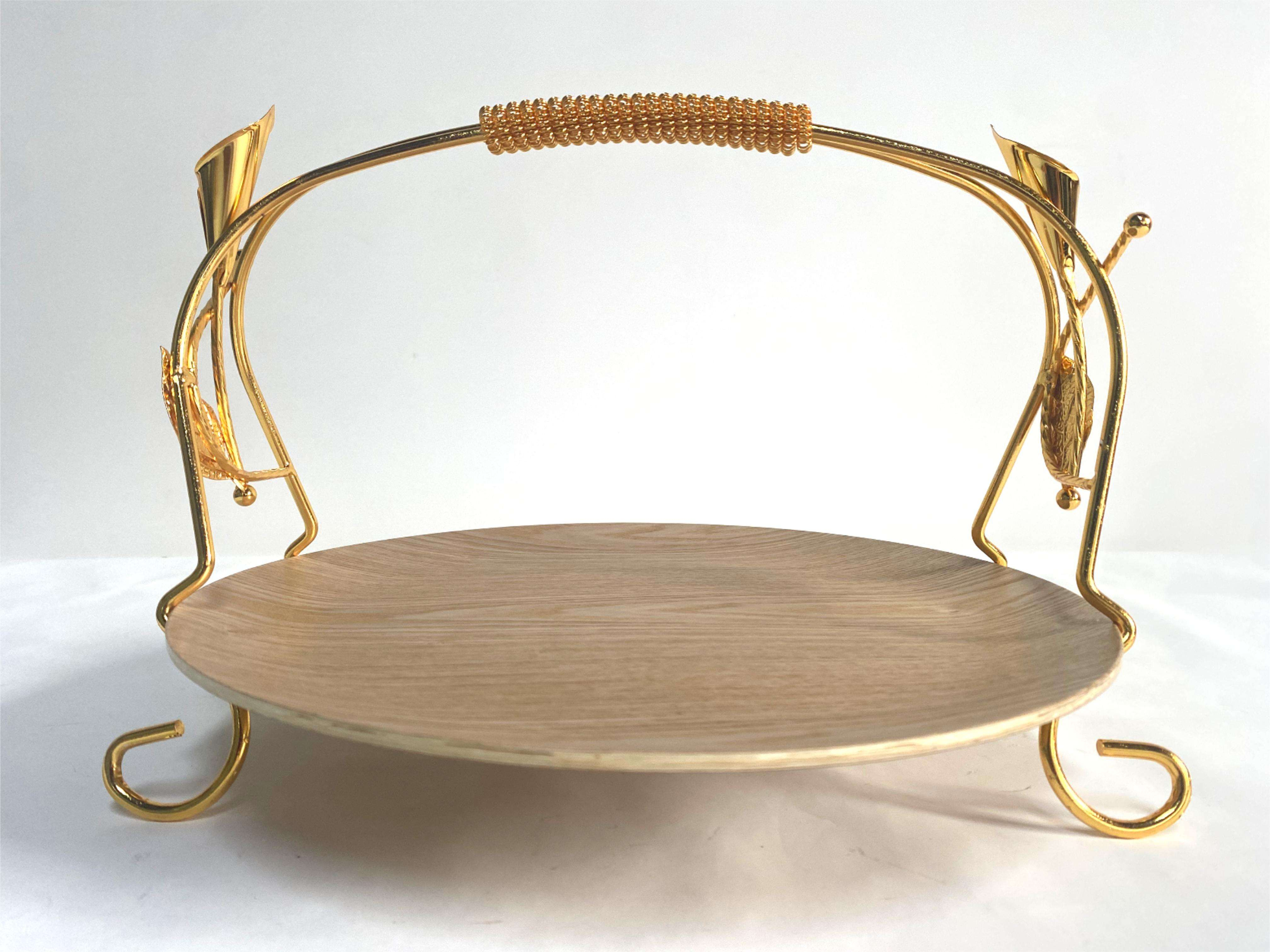 High-end Serving Tray Tea Fruit Tray Living Room Decorative Tray