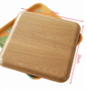 Nonslip Rectangular Floral Printing Fruit Serving Tray
