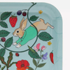 Custom Decals Paper Printing Small Rectangular Bamboo Wood Serving Tray