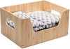 Modern Wood Crafts Box with Elegant Angel Pattern 