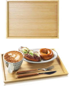 Rectangular Bamboo Serving Tray