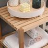 2-Tier Bamboo Shower Bench