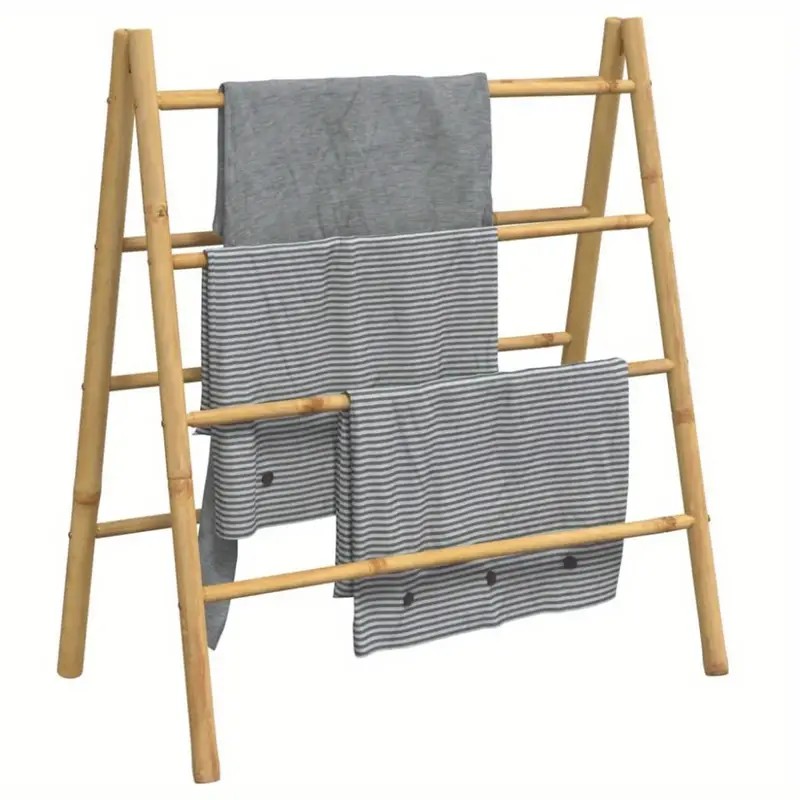 Double Towel Ladder with 4 Rungs