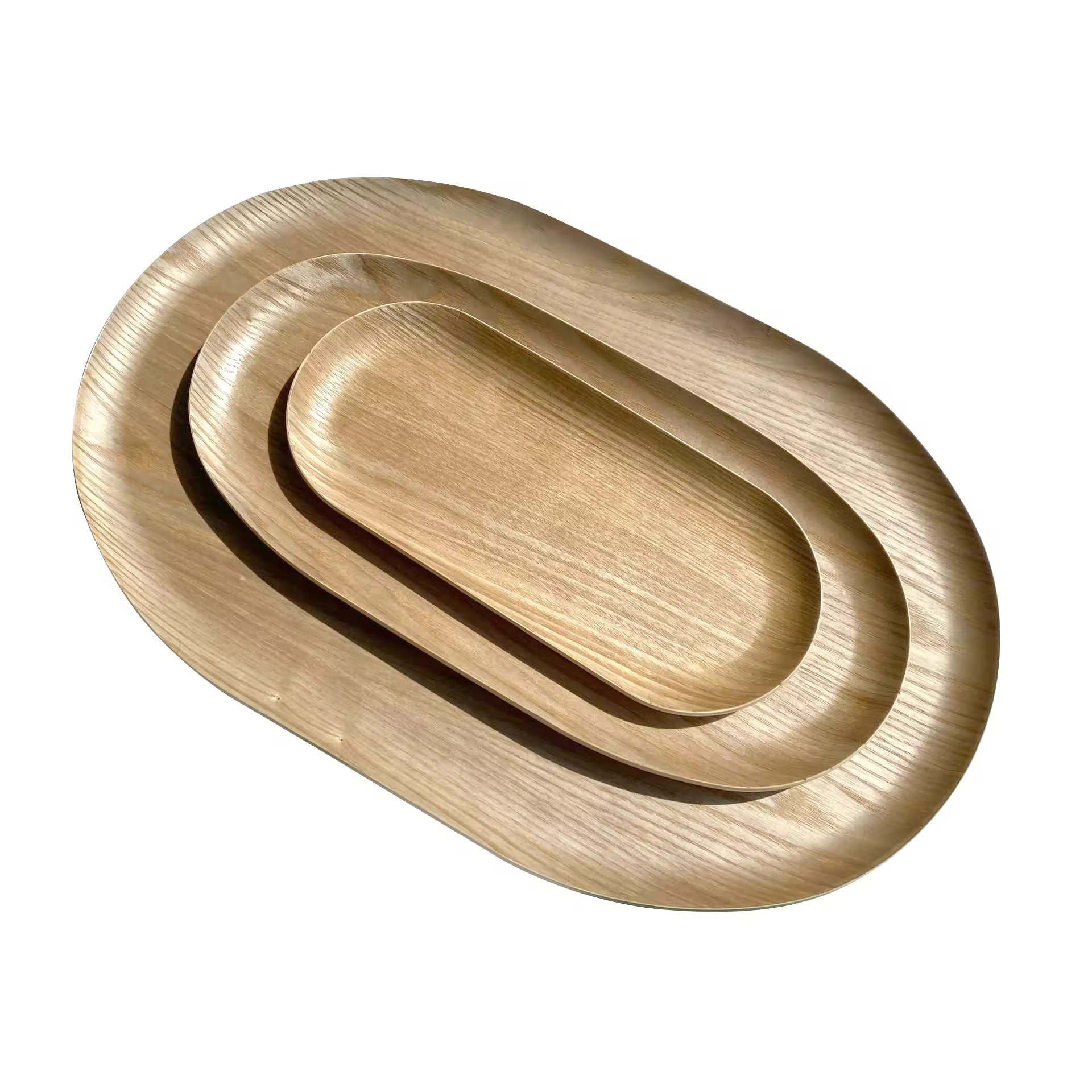 Irregular Decorative Wood Snack/Fruit and Food Tray 