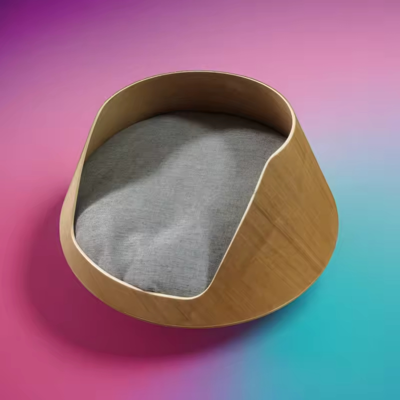 Fable-pets Conical Shape Round Cattery Cat House with Cushion