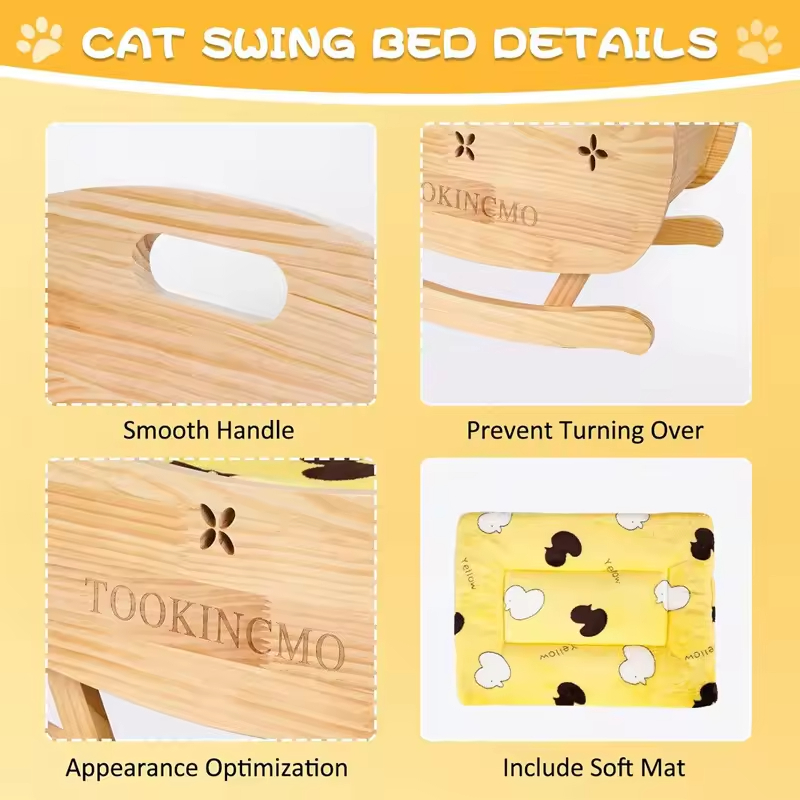 Customized Indoor Cat Bed Heavy-Duty Pet House with Animal Pattern