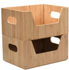 Modern Wood Crafts Box with Elegant Angel Pattern 