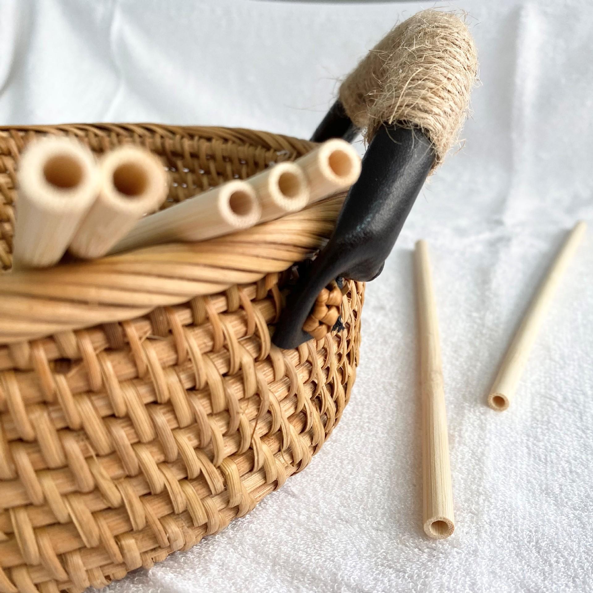 Bamboo 7mm Straw