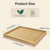 Rectangular Bamboo Serving Tray