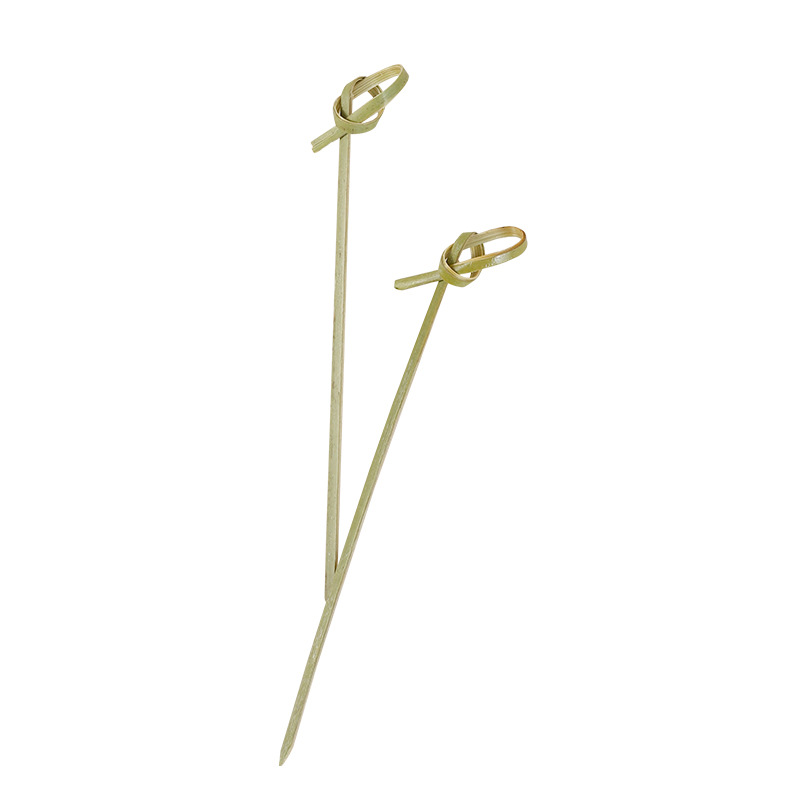 Bamboo Flower Design Fruit Picks