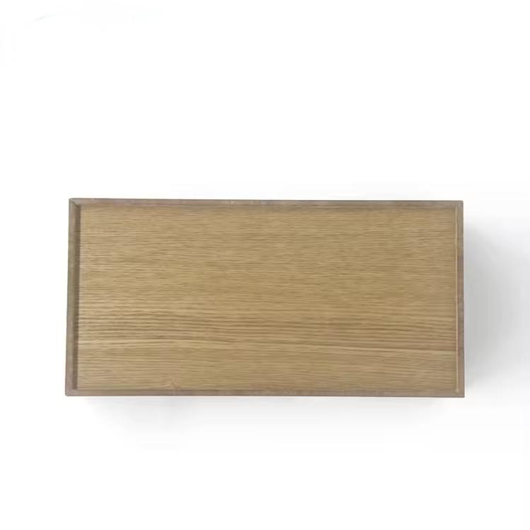 Wooden Dispenser Tissue Box Concise Napkin Holder for Restaurant