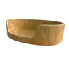 Custom circular oval cat and dog supplies Cat house dog house wood pet supplies