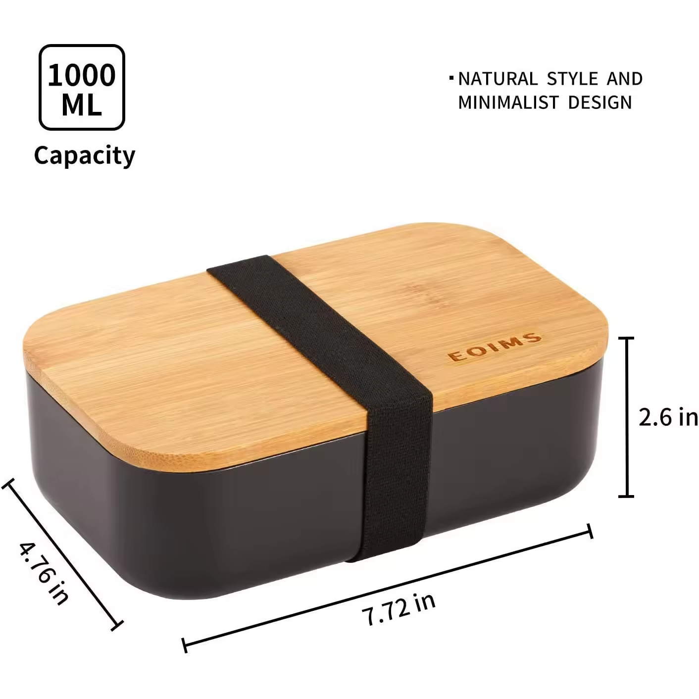 Eco Friendly Biodegradable Lovely Animal Printed Bamboo Fiber Kids Lunch Box