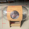 Acrylic Transparent Pet House Space Starry Sky ufo Winter Warm Pet House